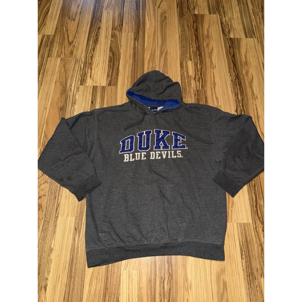 Duke Blue Devils Men's Hoodie Hooded Sweatshirt Old Varsity Brand‎ Y2K